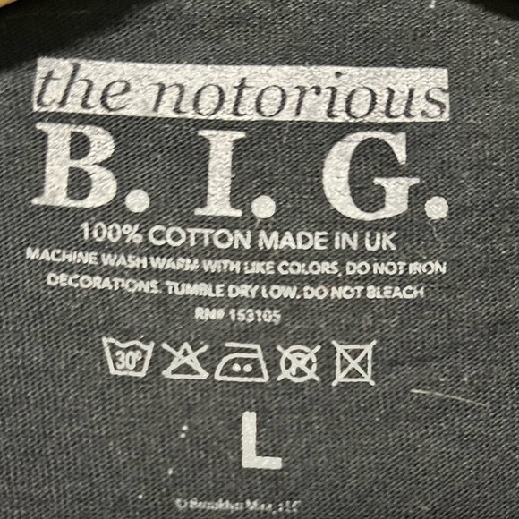 PrettyLittleThing x Notorious B.I.G. Graphic T-Shirt - Large - Picture 7 of 10